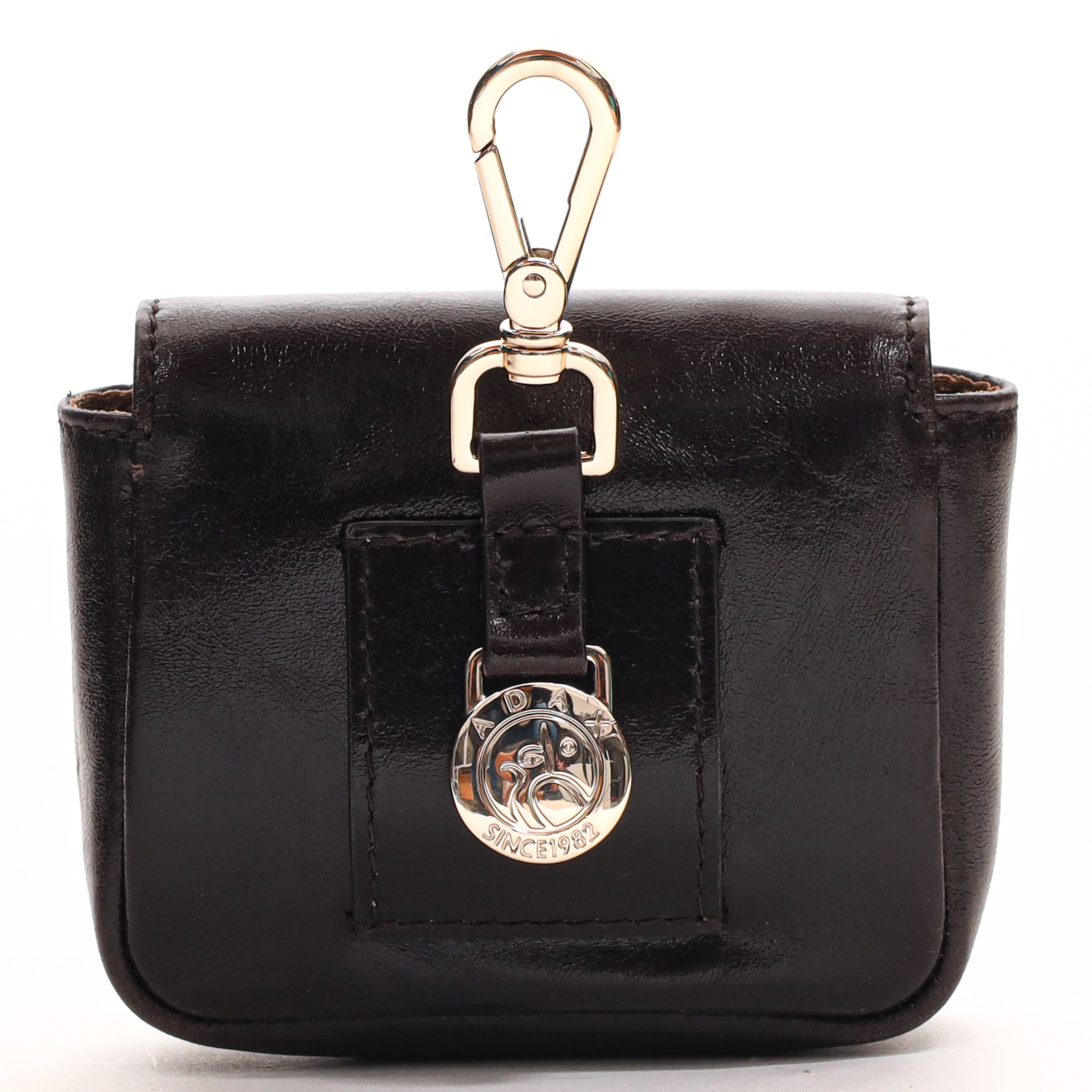 Filipa Mini taske med vedhæng - Dark Brown